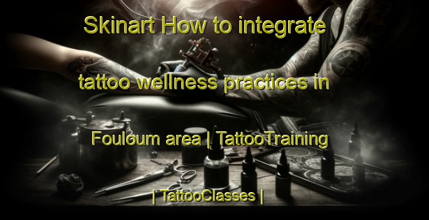 Skinart How to integrate tattoo wellness practices in Fouloum area | TattooTraining | TattooClasses | SkinartTraining-Senegal